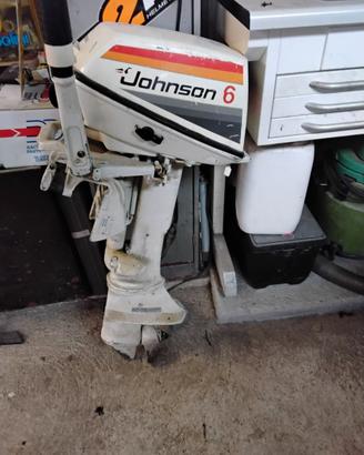 Motore nautico johnson 6