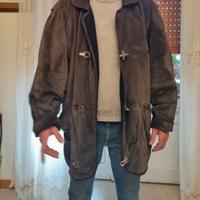 giacca pelle scamosciata uomo