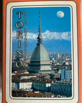 Carte da gioco Detriv con Mole Antonelliana Torino
