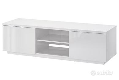 Mobile TV Ikea bianco lucido