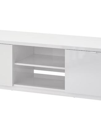 Mobile TV Ikea bianco lucido