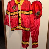Costume carnevale Pompiere