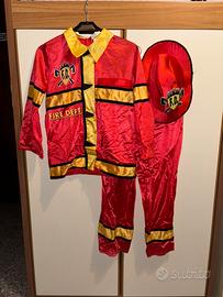 Costume carnevale Pompiere