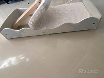 Lettino Montessori  (2 pezzi )Balena Blu