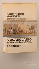 Dizionario italiano latino Loescher 