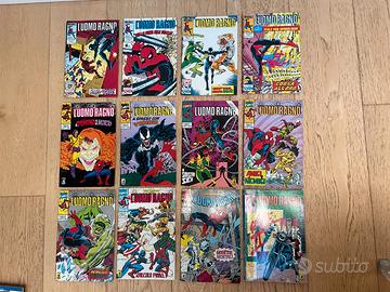 Lotto 12 fumetti L'UOMO RAGNO anni 90 Star Comics