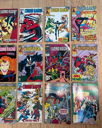 Lotto 12 fumetti L'UOMO RAGNO anni 90 Star Comics