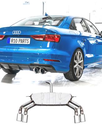 SILENZIATORE DI SCARICO PER AUDI A3 SEDAN 13-20 LO