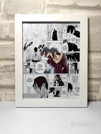Quadro stampa (15x20) scena iconica Itachi Naruto