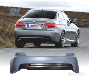 PARAURTI POSTERIORE BMW E92 E93 LOOK M USCITA DOPP