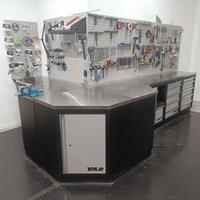 Banco da lavoro per officina bici VAR