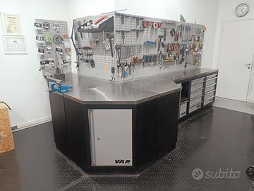 Banco da lavoro per officina bici VAR