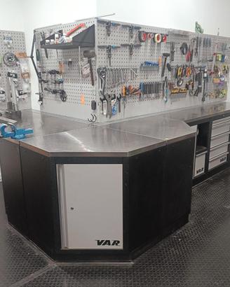 Banco da lavoro per officina bici VAR