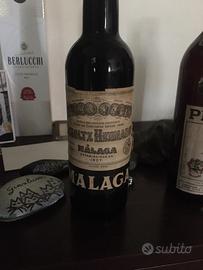 Vecchia bottiglia malaga