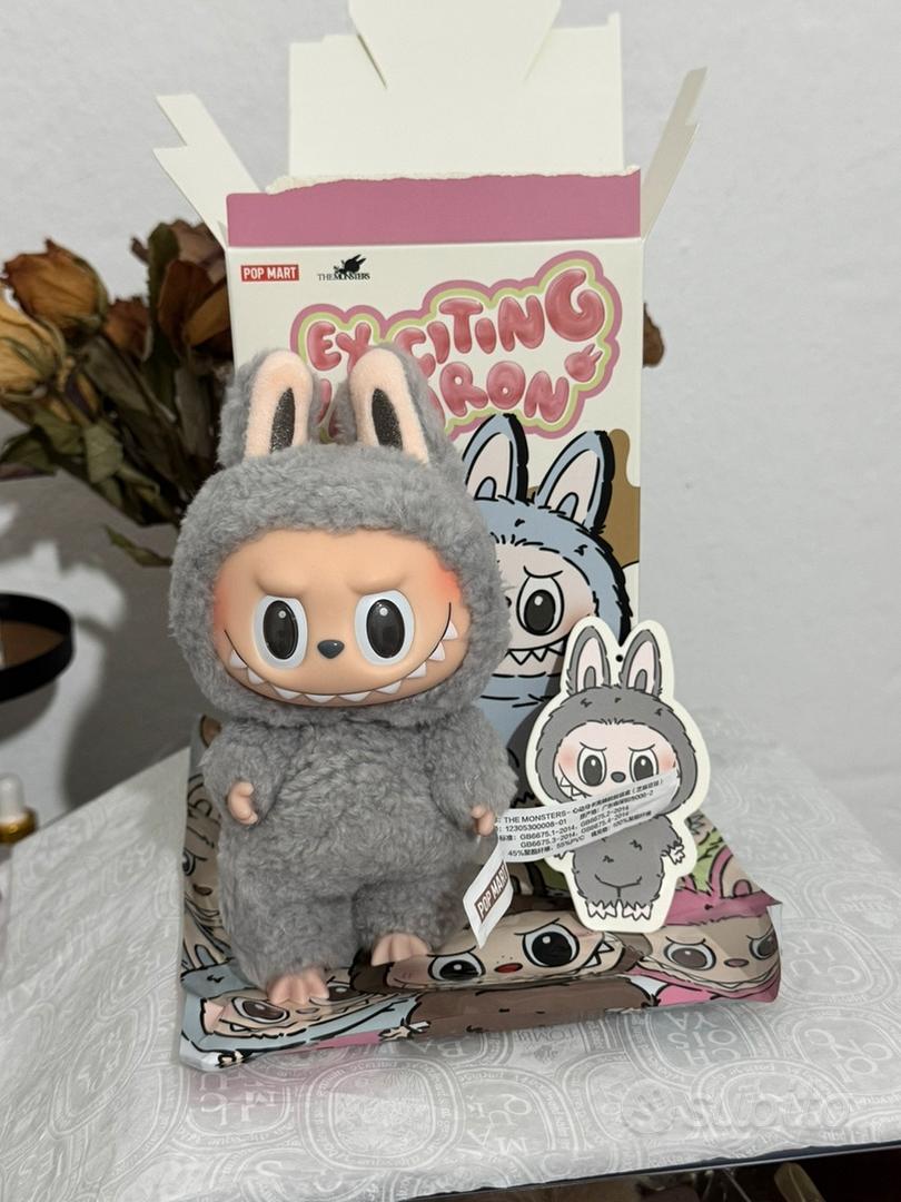 Sesame Bean - Labubu Exciting Macaron - Pop Mart - Collezionismo In ...