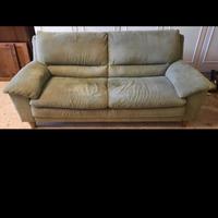 Divano alcantara verde salvia divani & divani