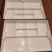 cassetti scomparti ikea