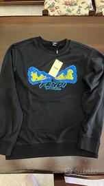 felpa senza cappuccio fendi