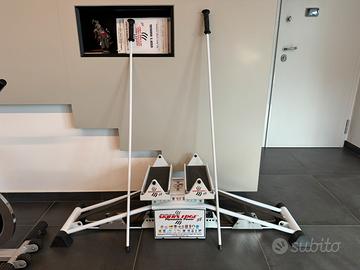 Simulatore di sci skier's edge s4 plyometric power
