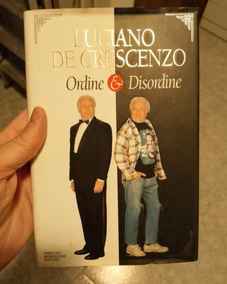 Luciano de Crescenzo ordine & disordine, copricope