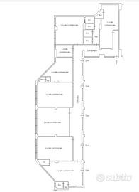 Ufficio locale 350 mq per scuole centri ecc smcv
