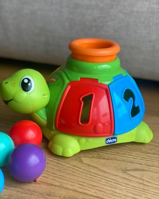 Chicco Gioco Tartaruga  sonora Incastra e Tira