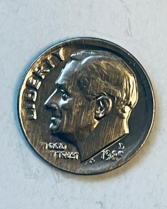 Moneta USA: One Dime 1985 "D" (Roosevelt)