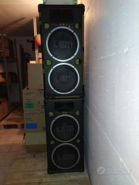 Coppia Casse Passive LEM X16 - 200W 8 Ohm (Made in