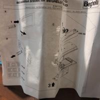 N° 2 STAFFE BEGHELLI A BANDIERA ART. 4265