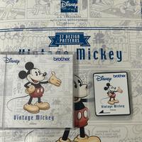 Scheda Brother per ricamo Vintage Disney
