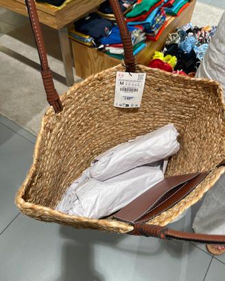 Borsa con manico zara