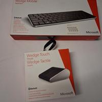 Microsoft Wedge Mobile Tastiera e Mouse