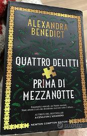 Libro “quattro omicidi prima di mezzanotte”