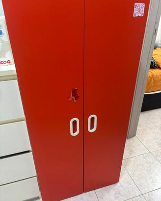 Mobile rosso Ikea