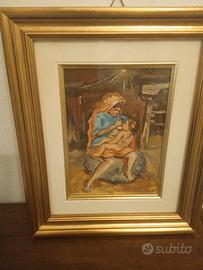 Quadro madonna con gesù