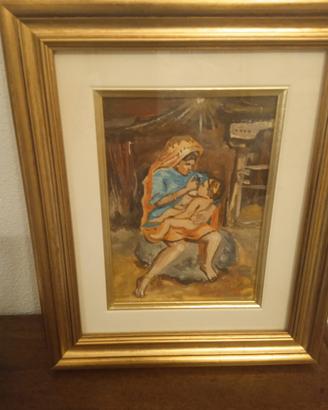 Quadro madonna con gesù