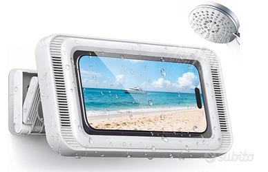 Supporto Telefono Impermeabile da Doccia 480° Port