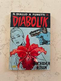 Fumetto Diabolik “Orchidea Rossa”