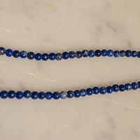 Acc Bijoux Girocollo perline blu 
