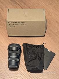 Lente Sigma 16-300 f/3.5-6.7 Sony E mount APSC