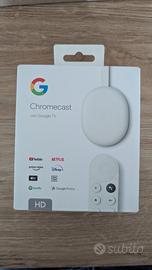 Google Chromecast HD Bianco