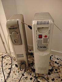 Coppia di Stufe a Olio (Radiatori) – Ottime Condiz