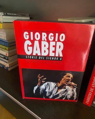 dvd e libro STORIA DEL SIGNOR G (Gaber)