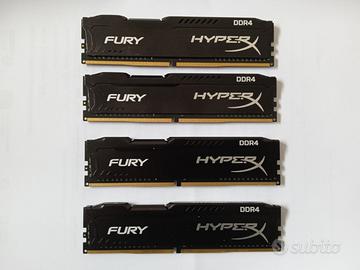 Kingstone Fury HX421C14FB2K2/16-32Gb Ram DDR4