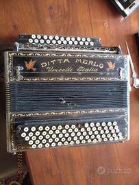 Fisarmonica Merlo Vercelli anni 30