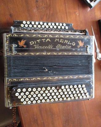 Fisarmonica Merlo Vercelli anni 30