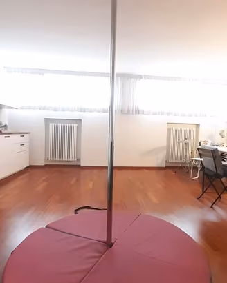 Palo da pole dance PoleQueen+ Materassino rosa