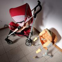 Passeggino CHICCO e seggiolino per tavolo CHICCO