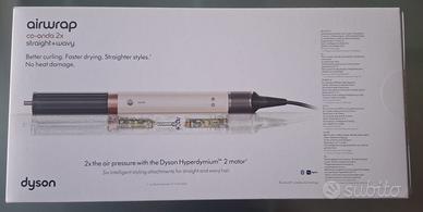 Dyson airwrap co-anda 2x straight+wavy