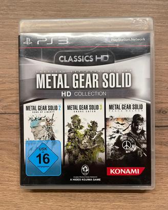 Metal gear solid HD collection ps3